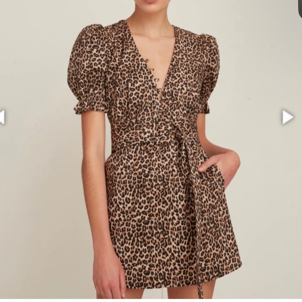 Marissa Webb Leopard Dress Size 0